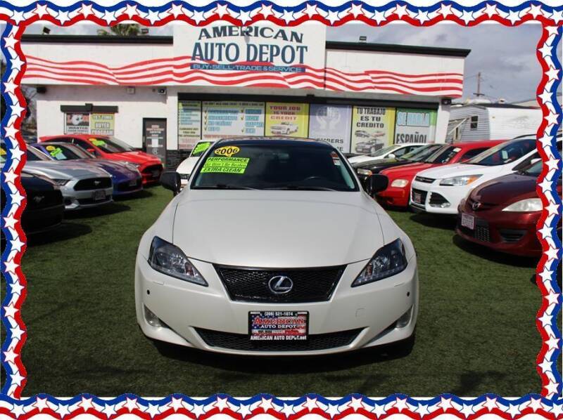 2006 Lexus IS 350 for sale at MERCED AUTO WORLD in Merced CA