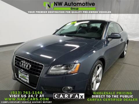 2010 Audi A5 for sale at NW Automotive Group in Cincinnati OH