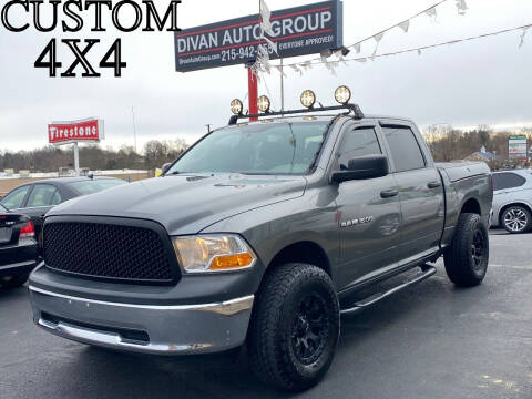 2012 RAM Ram Pickup 1500 for sale at Divan Auto Group in Feasterville Trevose PA