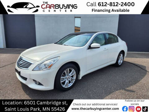 2013 Infiniti G37 Sedan for sale at The Car Buying Center in Saint Louis Park MN