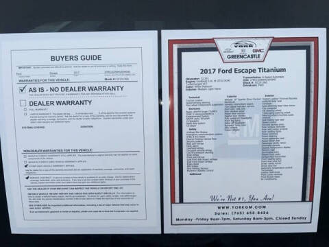 2017 Ford Escape Titanium