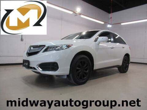 2017 Acura RDX for sale at Midway Auto Group in Addison TX