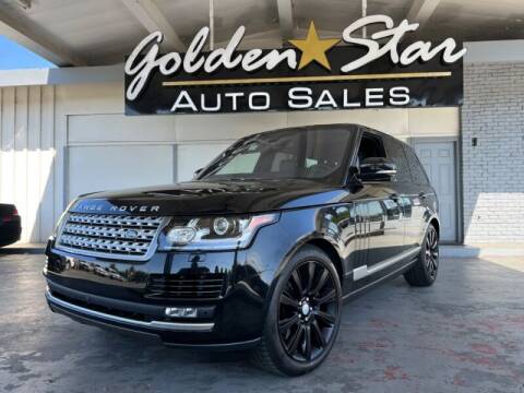 2016 Land Rover Range Rover for sale at Golden Star Auto Sales in Sacramento CA