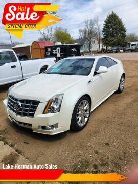 2013 Cadillac CTS for sale at Lake Herman Auto Sales in Madison SD