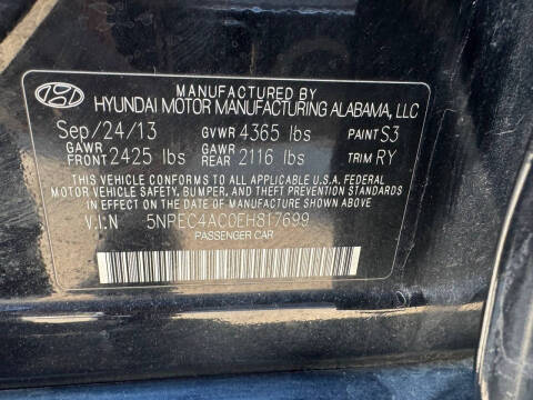 2014 Hyundai Sonata SE