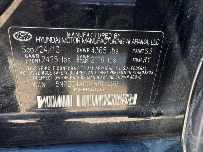 2014 Hyundai Sonata SE