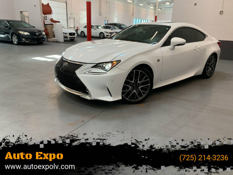 2016 Lexus RC 350 for sale at Auto Expo in Las Vegas NV