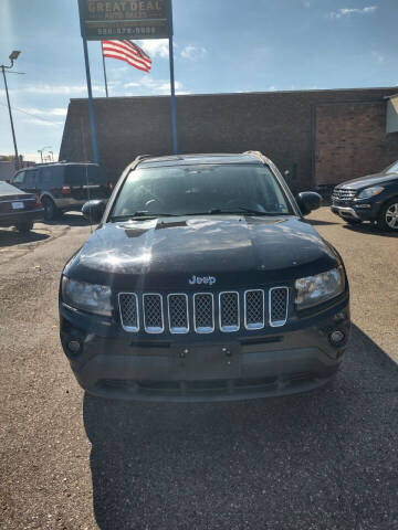 2014 Jeep Compass for sale at GREAT DEAL AUTO SALES in Center Line MI