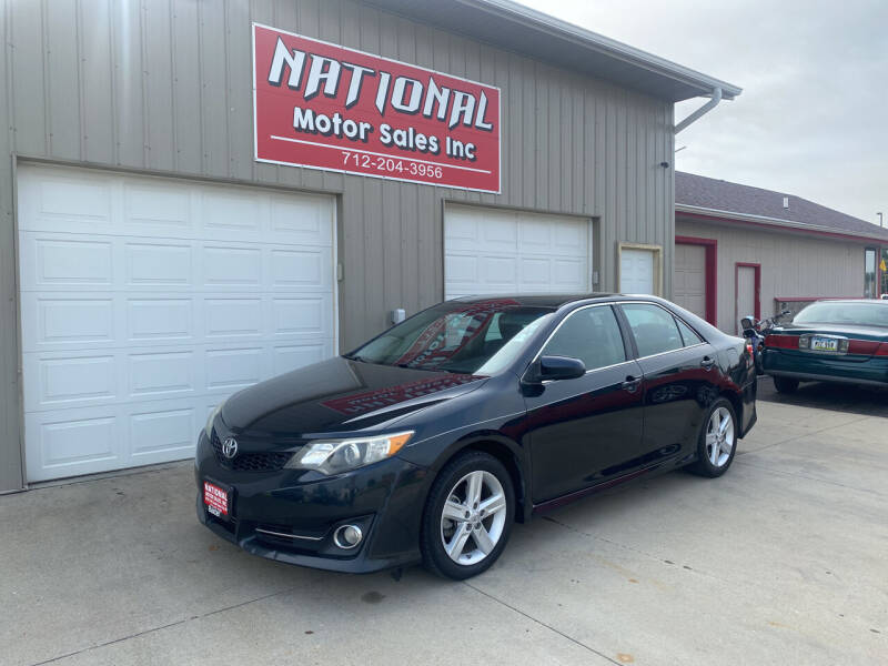 2012 Toyota Camry for sale at National Motor Sales Inc in South Sioux City NE