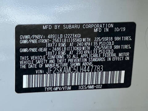 2020 Subaru Forester Sport