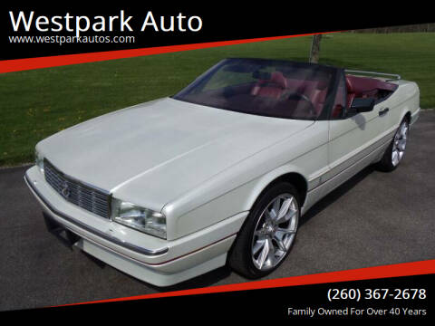 1991 Cadillac Allante for sale at Westpark Auto in Lagrange IN