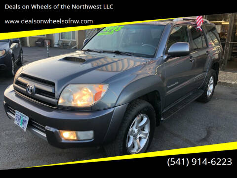 2005 Toyota 4Runner for sale at Deals on Wheels of the Northwest LLC in Springfield OR