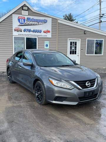 2016 Nissan Altima for sale at ROUTE 11 MOTOR SPORTS in Central Square NY