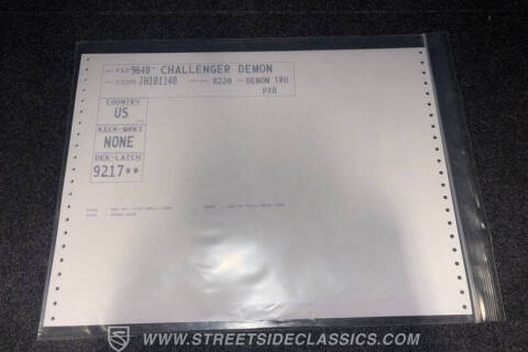 2018 Dodge Challenger SRT Demon