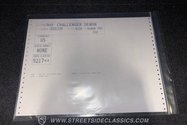 2018 Dodge Challenger SRT Demon