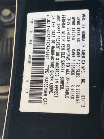 2013 Honda Accord EX