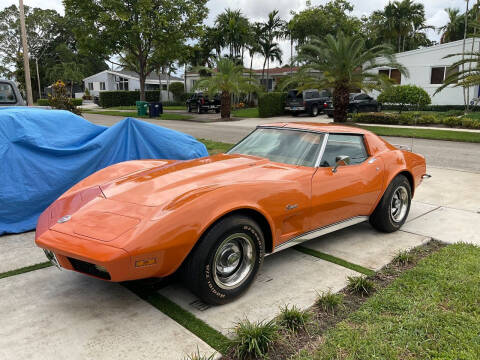 1973 Chevrolet Corvette for sale at Classic American USA LLC in Miami FL