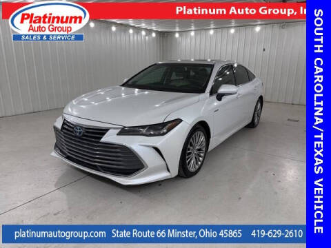 2019 Toyota Avalon Hybrid for sale at Platinum Auto Group Inc. in Minster OH