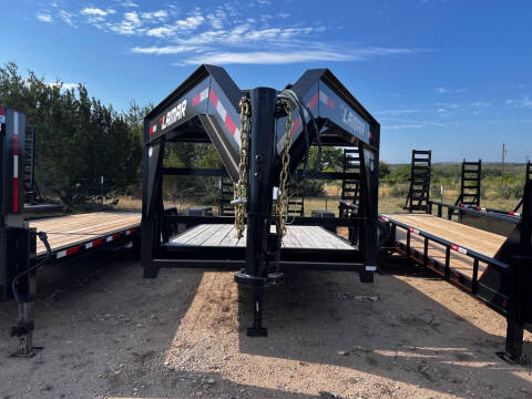 2019 LAMAR - Lowboy Gooseneck Trailer 83& for sale at LJD Sales in Lampasas TX