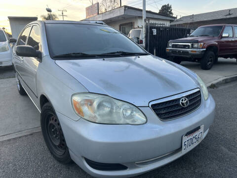 2006 Toyota Corolla for sale at LUCKY MTRS in Pomona CA