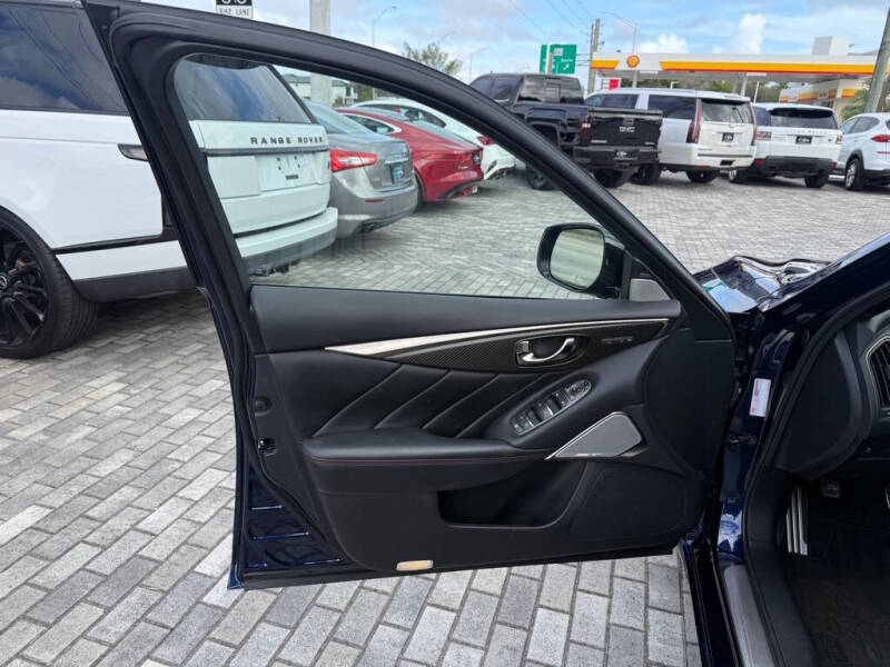 2023 Infiniti Q50 Red Sport 400