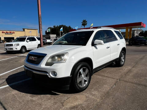 2012 GMC Acadia for sale at Auto Market Auto Sales in Houston TX