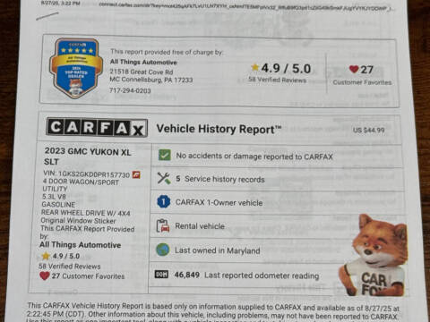 2023 GMC Yukon XL SLT