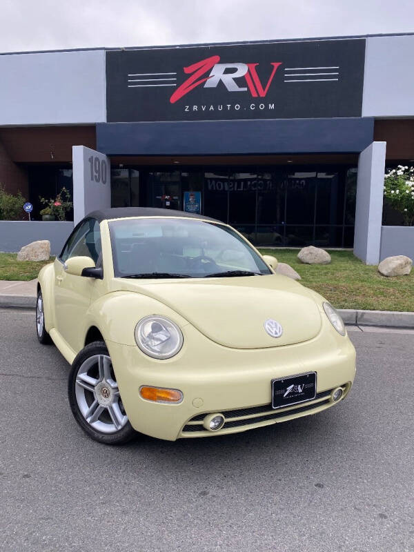 2005 Volkswagen New Beetle Convertible for sale at ZRV AUTO INC in Brea CA