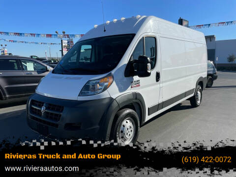 2018 RAM ProMaster for sale at Rivieras Truck and Auto Group in Chula Vista CA