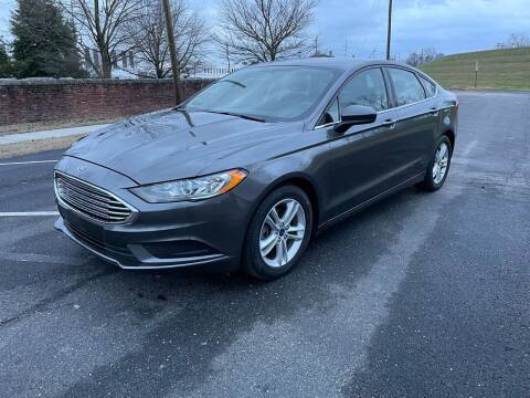 2018 Ford Fusion for sale at Eddie's Auto Sales in Jeffersonville IN