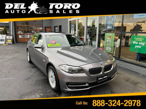 2014 BMW 5 Series for sale at DEL TORO AUTO SALES in Auburn WA