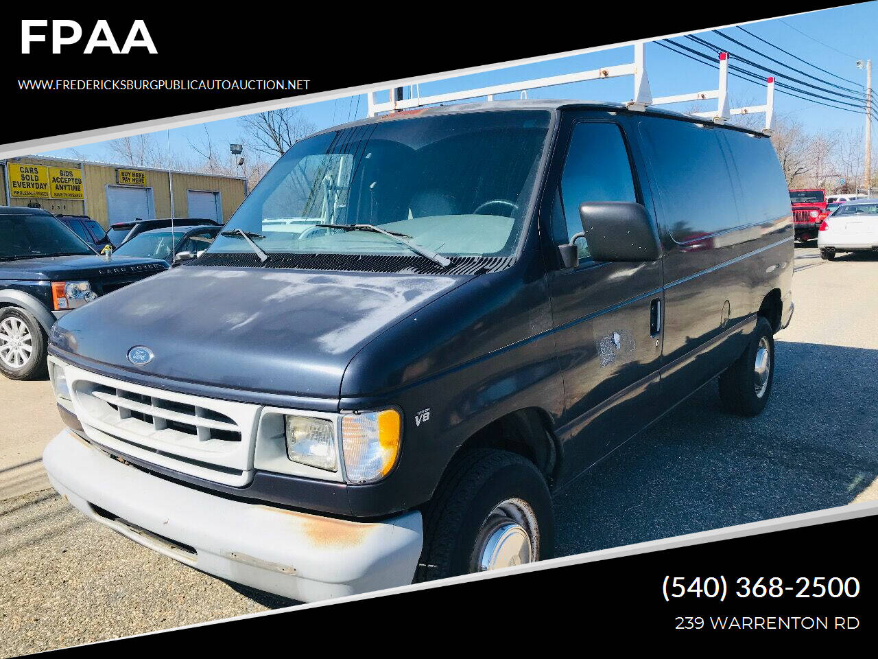 used ford e250 cargo van