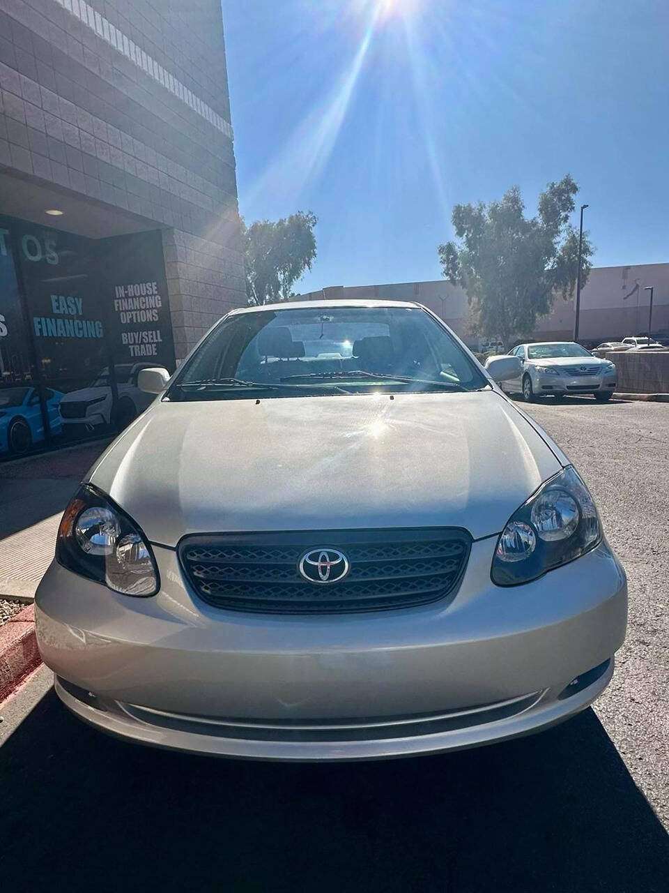 2003 Toyota Corolla for sale at HUDSONS AUTOS in Gilbert, AZ