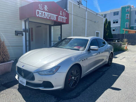 2014 Maserati Ghibli for sale at Champion Auto LLC in Quincy MA