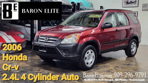 2006 Honda CR-V for sale at Baron Elite in Upland CA