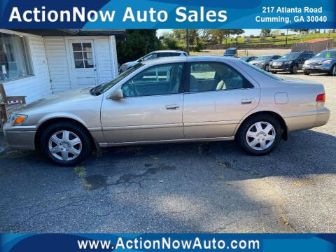 2001 Toyota Camry for sale at ACTION NOW AUTO SALES in Cumming GA