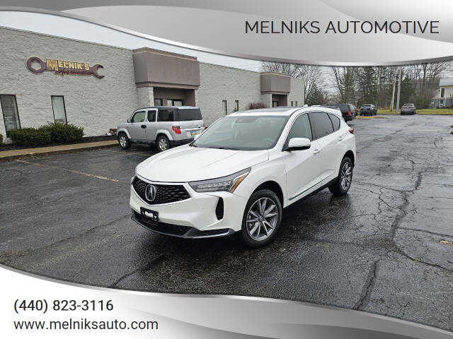 2022 Acura RDX for sale at Melniks Automotive in Berea, OH