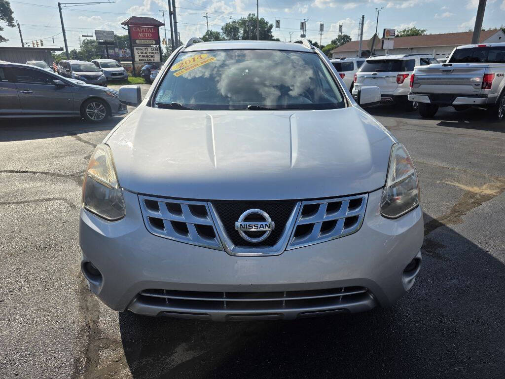 Silver 2013 Nissan Rogue S AWD S 4dr Crossover 1