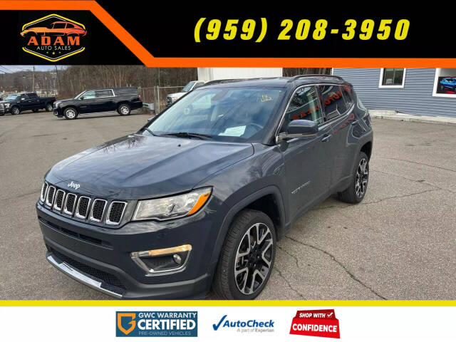 2018 Jeep Compass for sale at Adam Auto Sales Inc in Berlin, CT