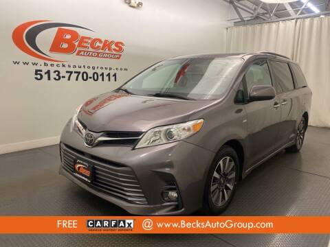 2019 Toyota Sienna for sale at Becks Auto Group in Mason OH