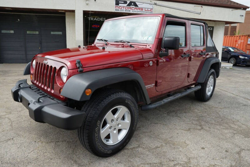 2011 Jeep Wrangler Unlimited for sale at PA Motorcars in Conshohocken PA