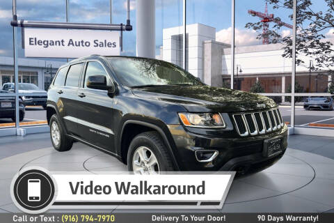 2015 Jeep Grand Cherokee for sale at Elegant Auto Sales in Rancho Cordova CA