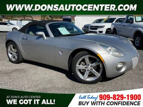2006 Pontiac Solstice for sale at Dons Auto Center in Fontana CA