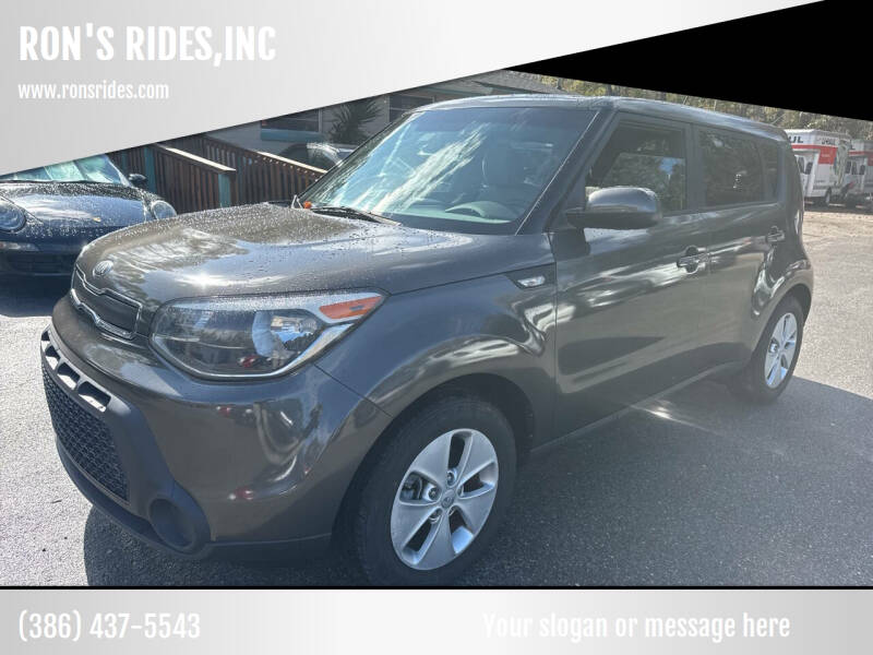 2014 Kia Soul for sale at RON'S RIDES,INC in Bunnell FL