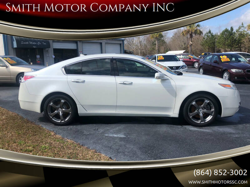 2011 Acura TL for sale at Smith Motor Company INC in Mc Cormick SC