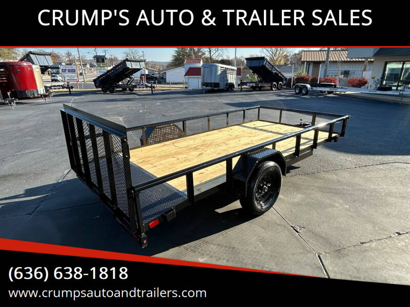 2024 Good Guys 14’ Utility Trailer for sale at CRUMP'S AUTO & TRAILER SALES in Crystal City MO