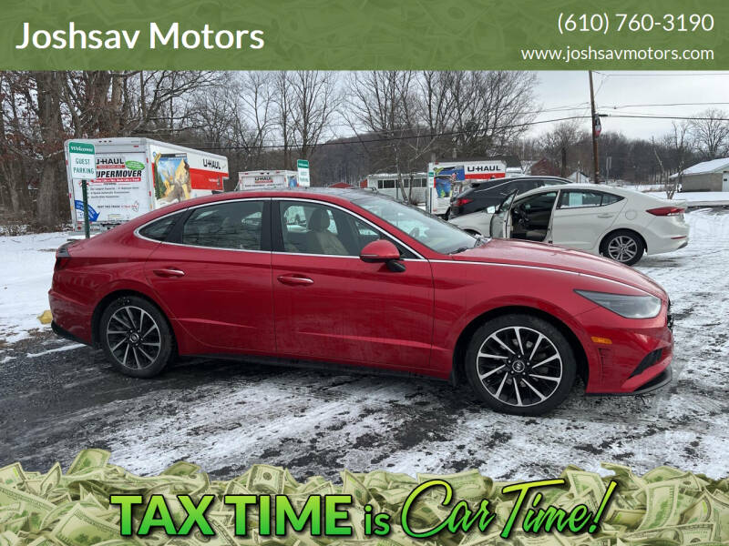 2021 Hyundai Sonata for sale at Joshsav Motors in Walnutport PA