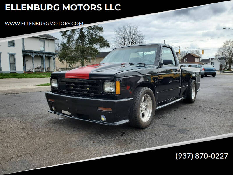 1985 Chevrolet S-10 for sale at ELLENBURG MOTORS LLC in Franklin OH