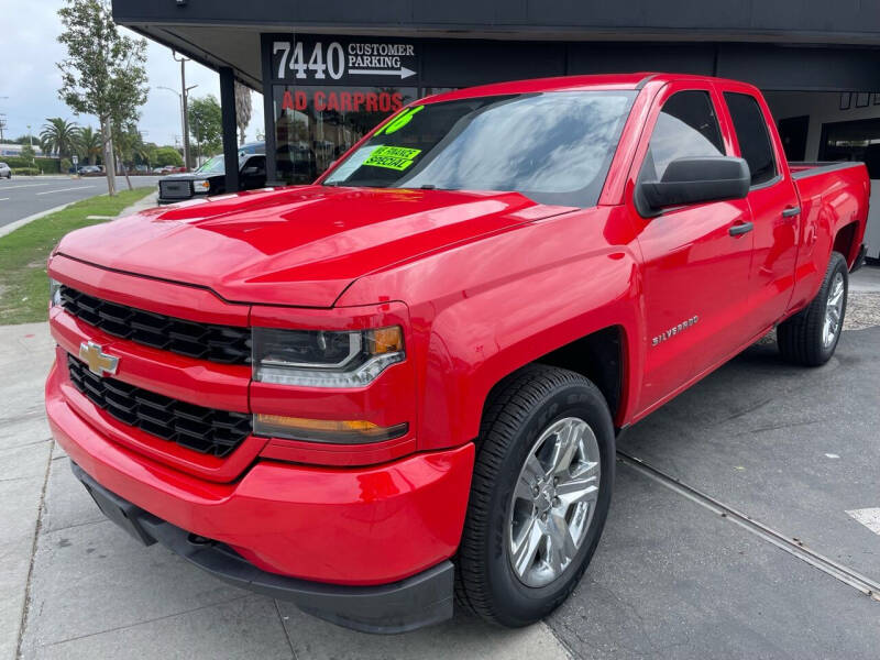 2016 Chevrolet Silverado 1500 for sale at AD CarPros, Inc - Bellflower in Bellflower CA
