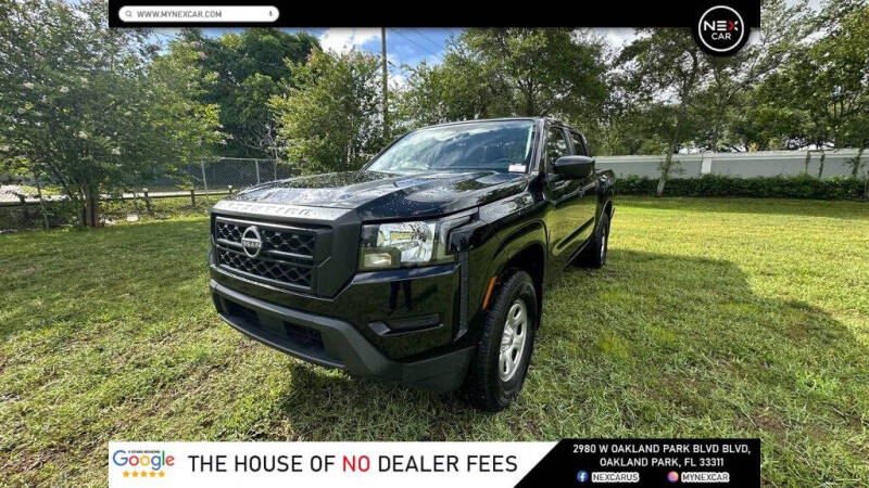 2022 Nissan Frontier for sale at NexCar in Oakland Park FL